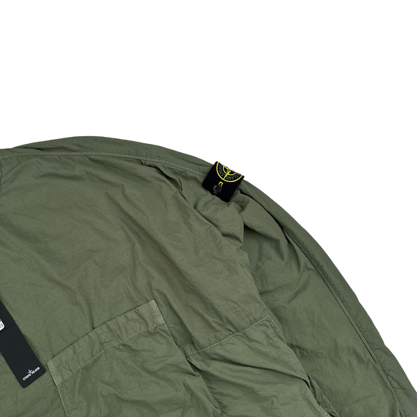 Stone Island 2021 Naslan Light Khaki Multi Pocket Pullover - 3XL