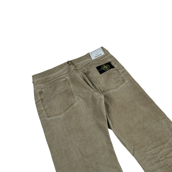 Stone Island 2011 Brown Regular Fit Denim Jeans - 38"