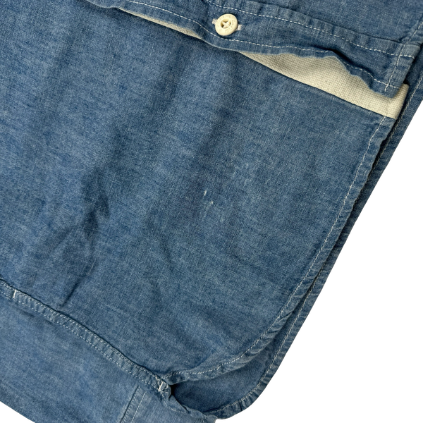 Stone Island 2014 Denim Cotton Overshirt - Small