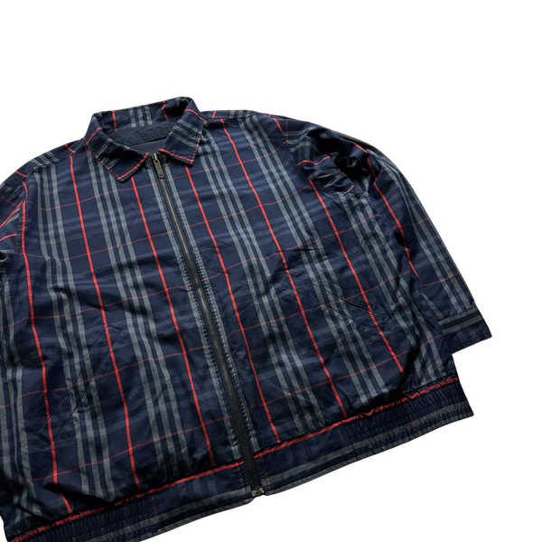 Burberry Nova Check Reversible Harrington Jacket - Medium