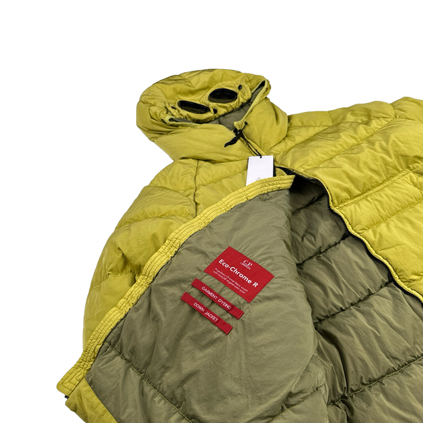 CP Company Green ECO CHROME-R Down Filled Puffer Jacket - Large