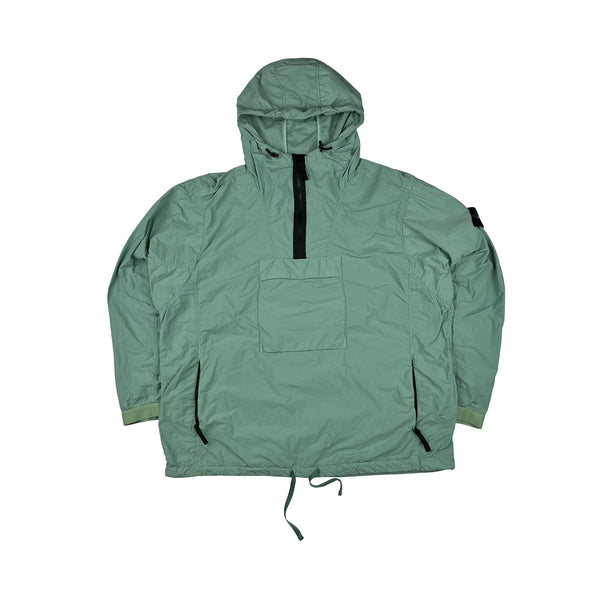 Stone island green smock shop