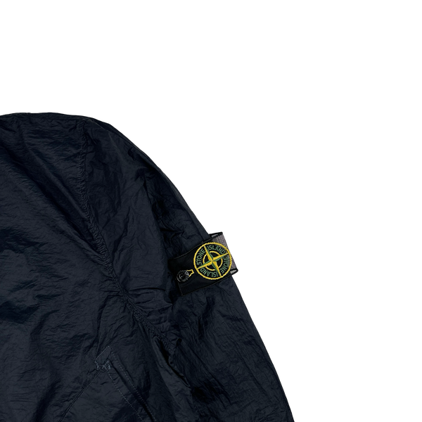 Stone Island 2008 Navy Mesh Badge Lightweight Jacket - Large