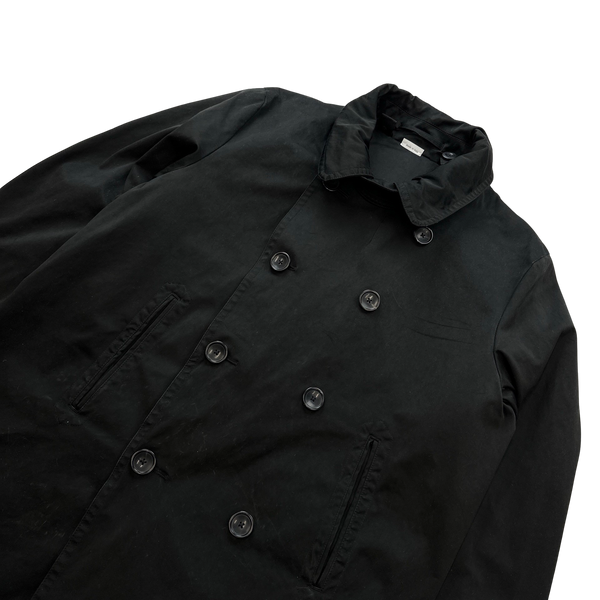 Ten C David TC Double Breasted Pea Coat Waterproof Jacket - Large