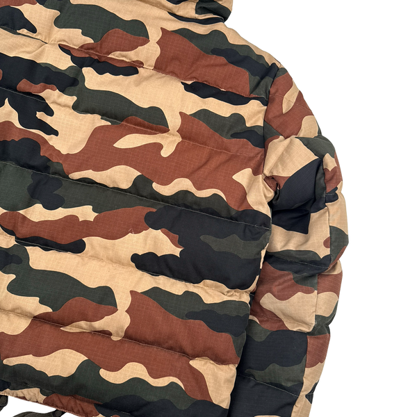 Moncler Norme Afnor Camo Down Filled Jacket - Large