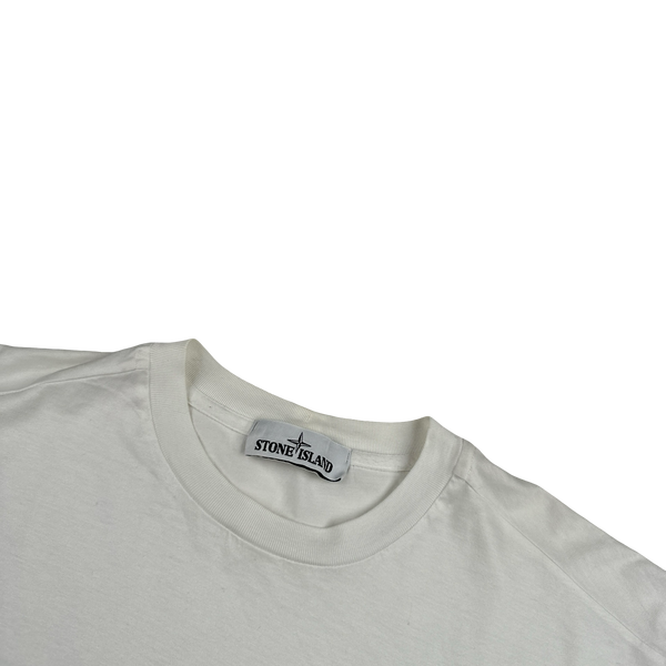 Stone Island 2019 White T Shirt - Large