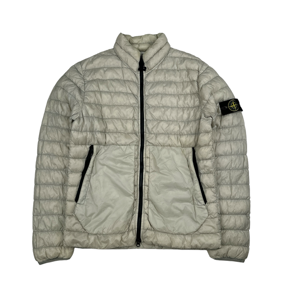 Stone Island 2013 Pearl Micro Ripstop Lightweight Down Jacket - Large