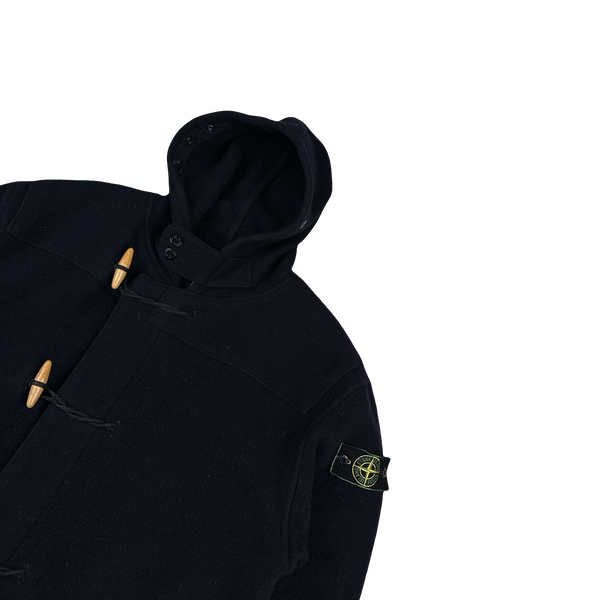 Stone Island 1988 Blue Montgomery Duffle Coat - Small