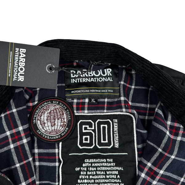 Barbour 60th Anniversary Black Cotton Multi Pocket Field Jacket - XL
