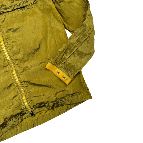 Stone Island 2022 Yellow Nylon Metal Overshirt - Small