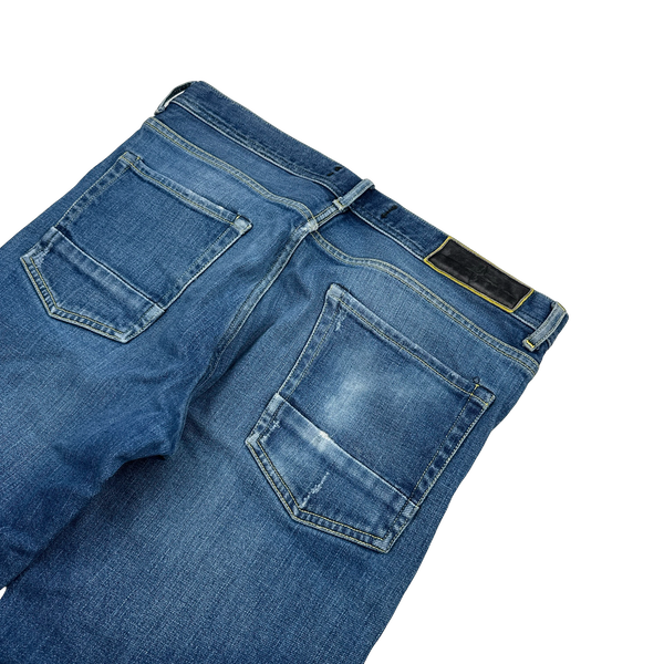 Stone Island Denims 2009 Yellow Stitch Jeans - 33"