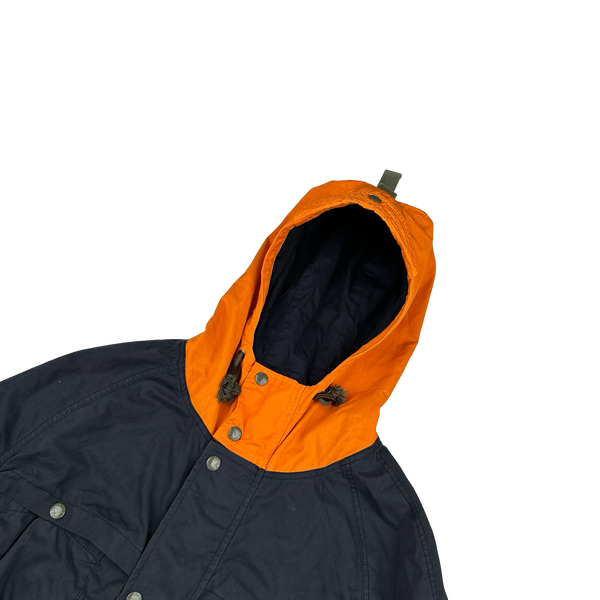 Ralph Lauren Denim Supply Navy/Orange Colour Block Jacket - XL