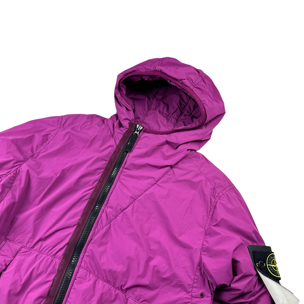 Stone Island 2019 Purple Comfort Tech Composite Jacket - Small