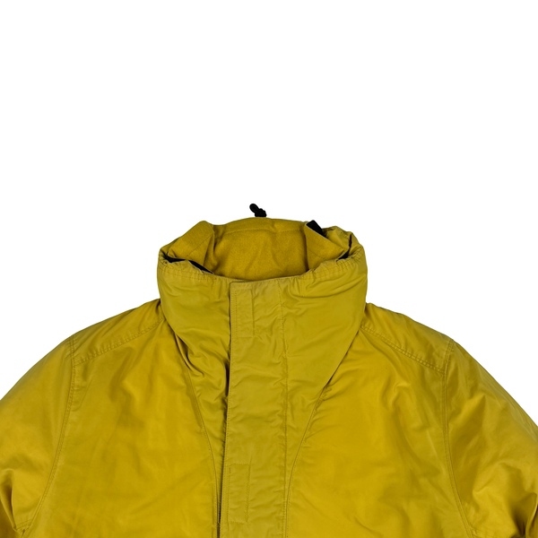 Stone Island 2018 Yellow Micro Reps Primaloft Lined Jacket - Large