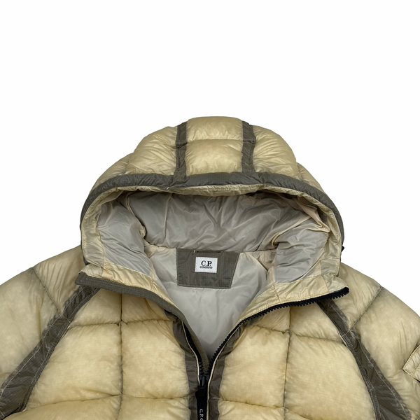 CP Company Down Filled DD Shell Lens Viewer Puffer Jacket - Large