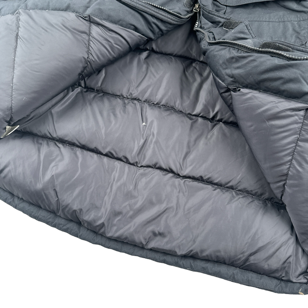 North Face Black Hyvent Down Filled Winter Jacket - XL