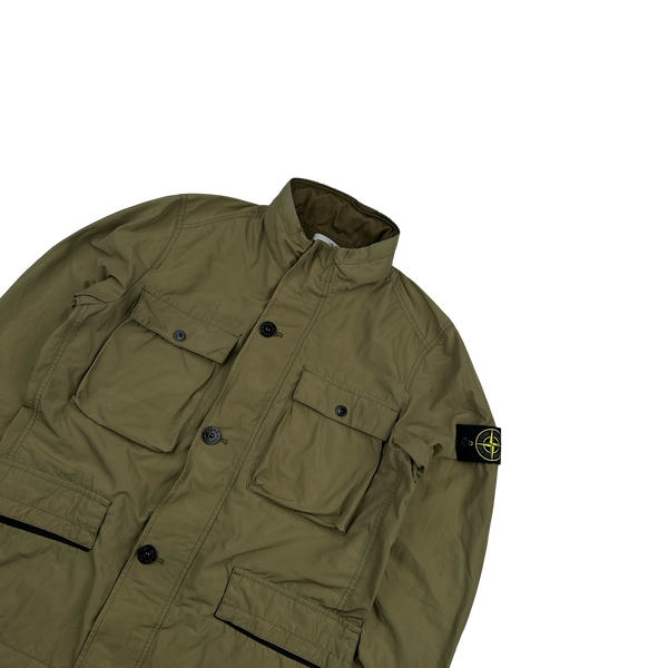 Stone Island 2017 Garment Dyed Micro Reps Field Jacket - Medium