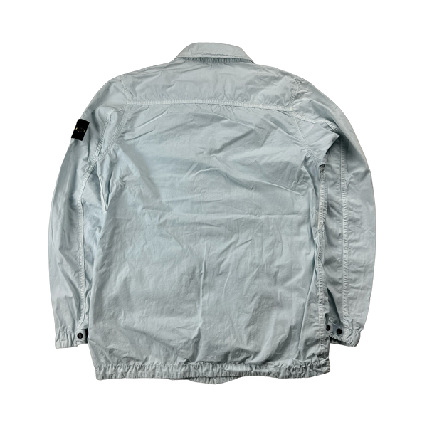 Stone Island Blue Tela Smerigliata Jacket - Medium – Mat's Island