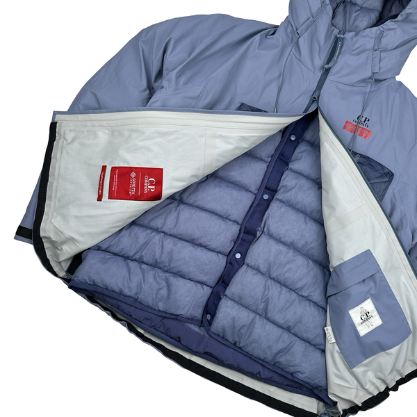 CP Company Lilac Goretex Infinium Waterproof Down Liner Jacket - XXL