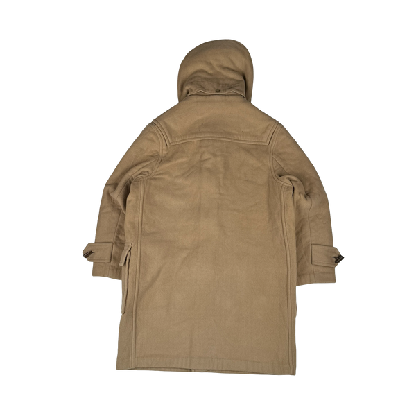 Burberry Lana Wool Duffle Coat - Large