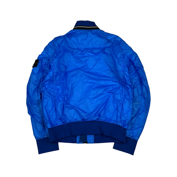 Stone Island 2009 Blue Tyveck Mesh Lined Jacket - Medium