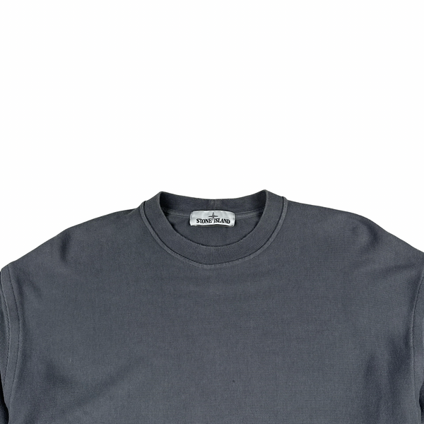 Stone Island 2017 Grey Pullover Crewneck Sweatshirt - Small