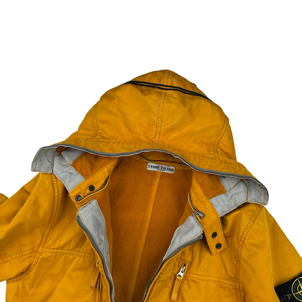 Stone Island Orange 2010 Raso Gommato Jacket - Medium
