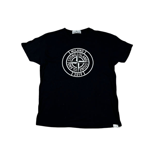 Stone Island 2019 Milano Shop Promotional T Shirt - Medium