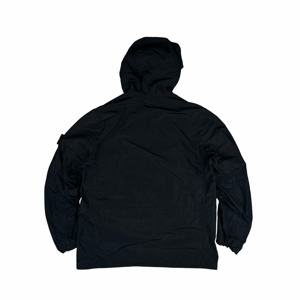 Stone Island 2018 Black Micro Reps Parka Jacket - Medium