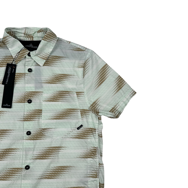 Stone Island 2016 Shadow Project Patterned Shortsleeve Buttoned Shirt - Small
