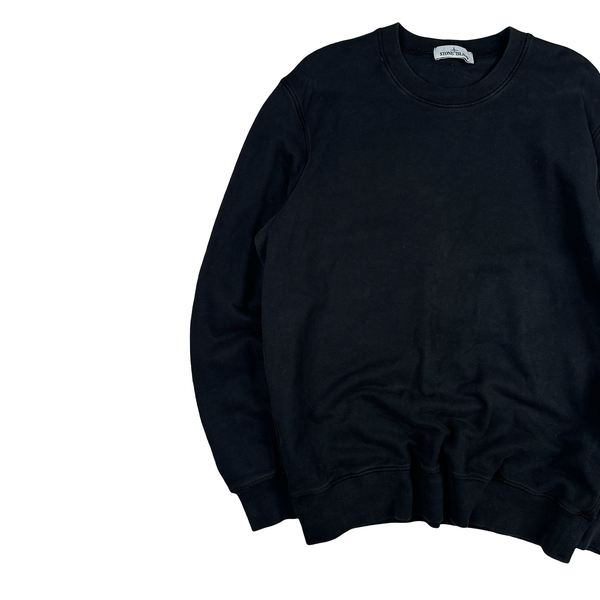 Stone Island 2021 Black Crewneck Sweatshirt Jumper - XL