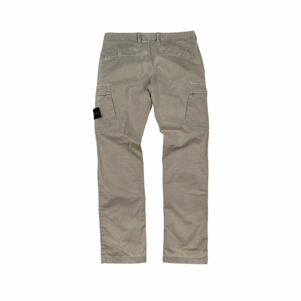 Stone Island 2018 Beige SK Fit Cargos - Medium