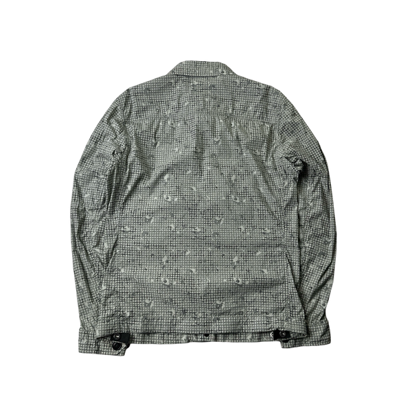 CP Company 50 Fili Grey Digital Camo Overshirt - Small