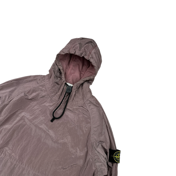 Stone Island 2018 Pink Nylon Metal Smock - Large