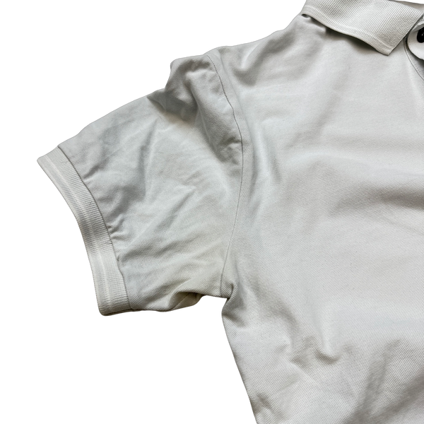 Stone Island 2018 White Polo Top - Large