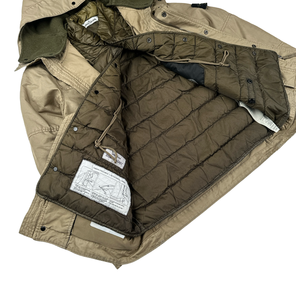 Stone Island Dutch Rope Down Lined David TC Hooded Field