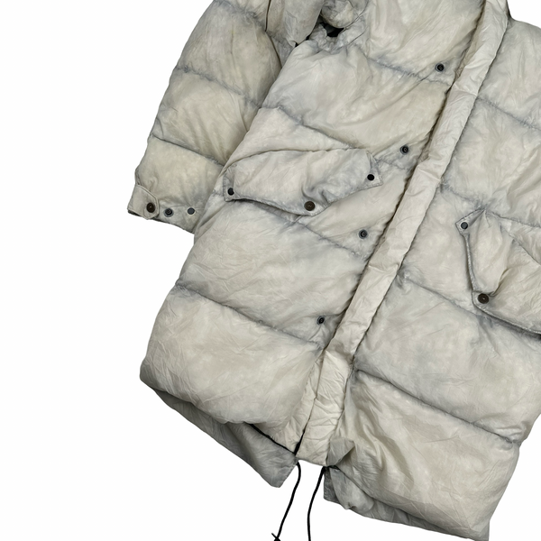 Stone Island 2009 Opaque Nylon Tela Down Jacket - Large