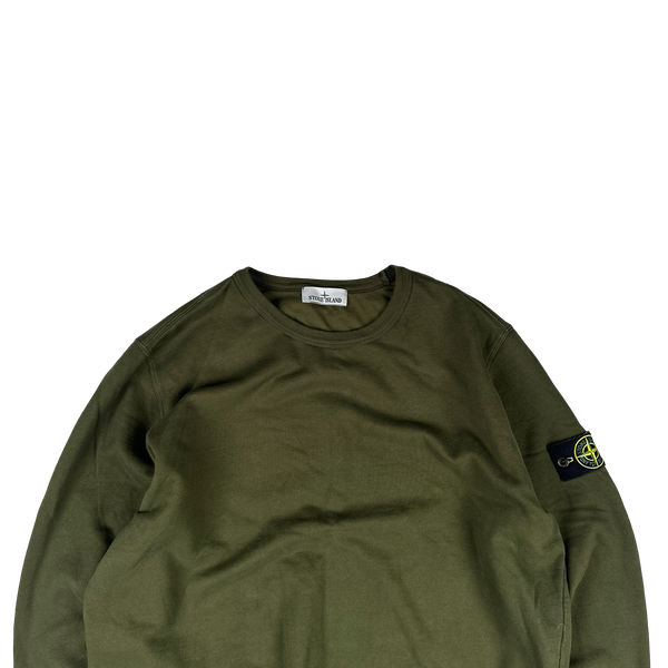 Stone Island 2023 Dark Green Crewneck Jumper - XXL
