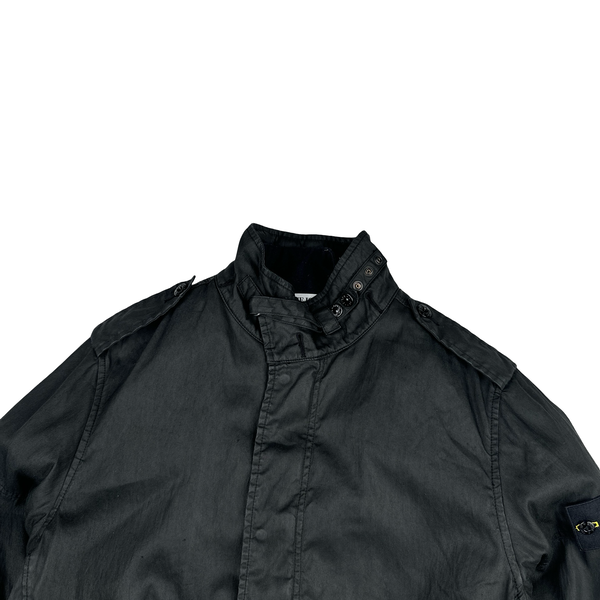 Stone Island 2010 Dutch Rope Grey Multi Pocket Jacket - Medium