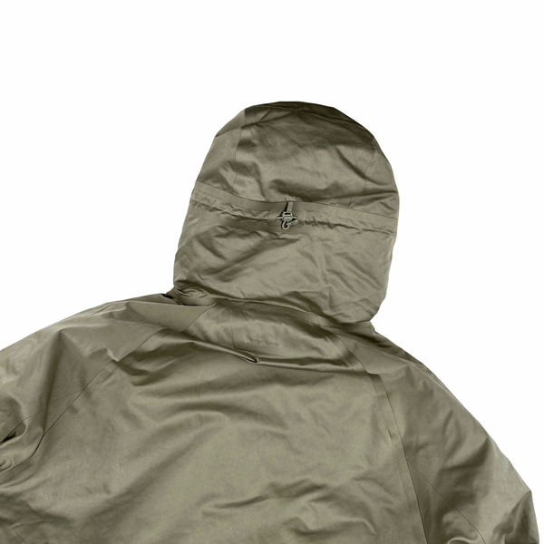 CP Company Khaki Removable DD Lined Dynatec Metropolis Jacket - Small