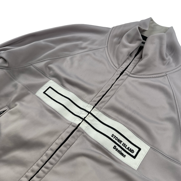 Stone Island 2003 Mauve Denims Nylon Track Top - Medium