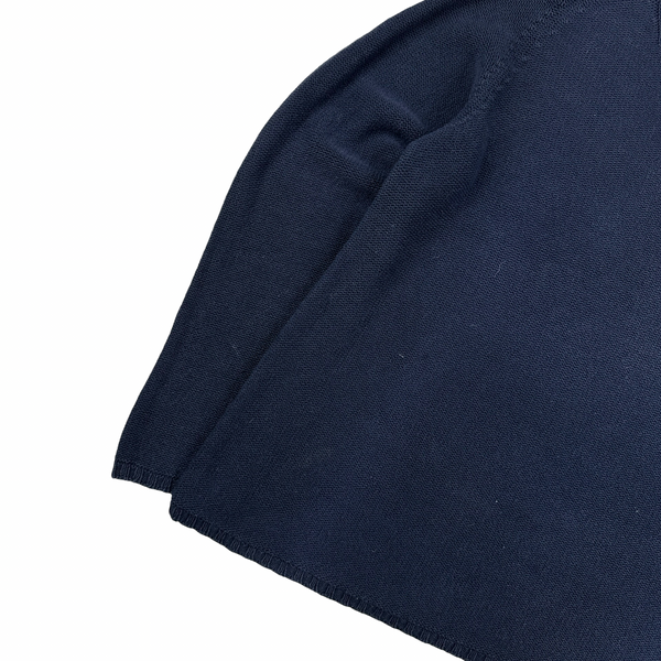 Stone Island Early 2000’s Vintage Navy Knitted Jumper - XL