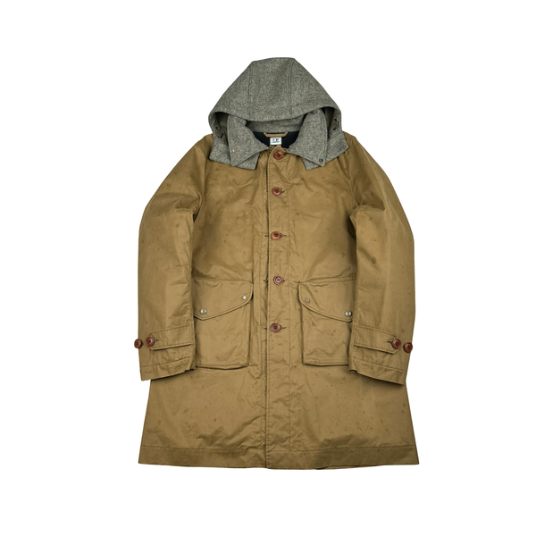 CP Company Beige MTP Liner Jacket - Large