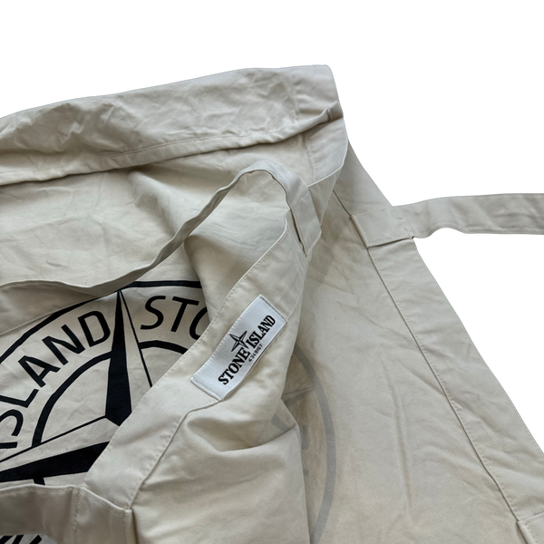 Stone Island 2015 Cream Canvas Tote Bag