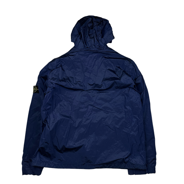 Stone Island 2008 Blue Nylon Metal Shimmer - 3XL
