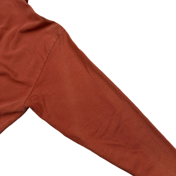 Stone Island Marina Vintage Quarter Zip Cotton Jumper - Medium