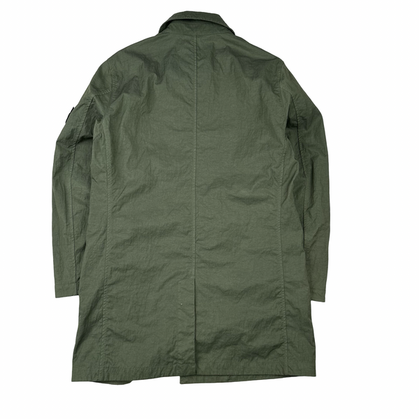 STONE  / 20SS/Green Tightly Woven Nylon Twill-TC jacket/ナイロンジャケット/S Stone Island Green Tightly Woven Nylon Twill-TC Jacket - Medium