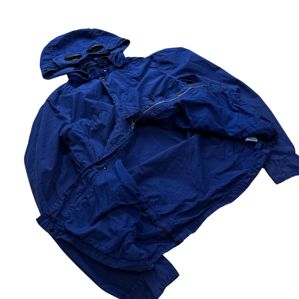 CP Company Blue 50 Fili Cotton Nylon Blend Jacket - XXL