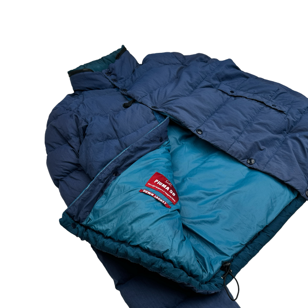 CP Company Blue Piuma Down Puffer Jacket - XXL