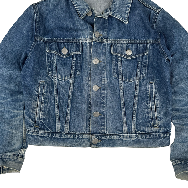 Armani Jeans 2000's Multi Pocket Denim Jacket - Medium